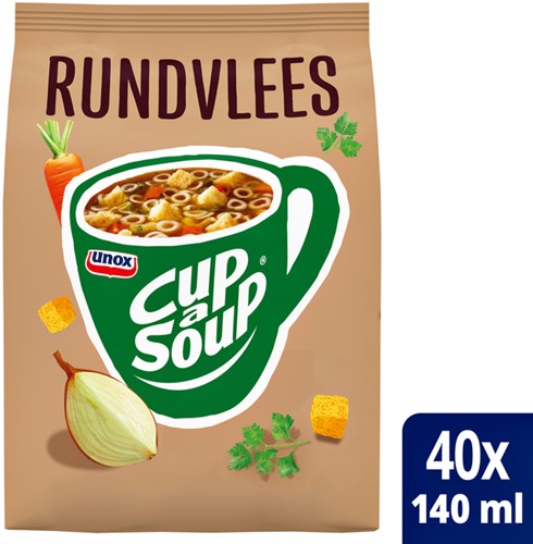 Cup-a-Soup Unox Boeuf sac pour distributeur 140ml