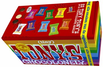 Chocolat Tiny Tony's Chocolonely mélange 200g