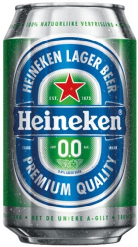 Bière Heineken 0.0 canette 330ml