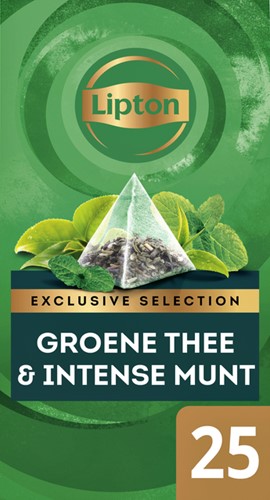 Thé Lipton Exclusive Thé vert menthe 25x 2g