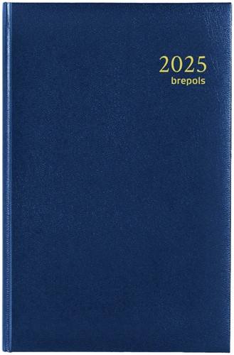 Agenda 2025 Brepols Saturnus Lima 7dagen/2pagina's blauw