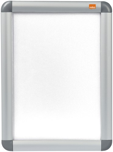 Porte-affiches clipsable Nobo Premium Plus A4 aluminium