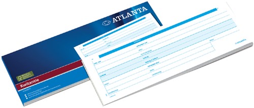 Carnet de quittances Djois Atlanta 105x297mm 100 feuilles