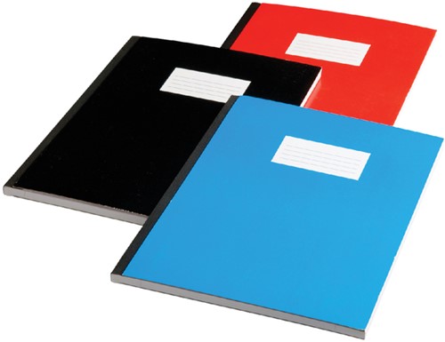 Cahier Qbasic couverture rigide A5 160 pages ligné assorti