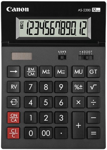 Calculatrice Canon AS-2200