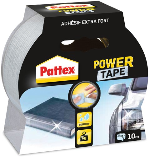 Plakband Pattex Power Tape 50mmx10m transparant