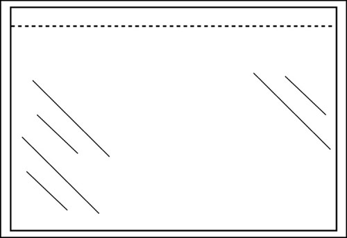 Enveloppe note d’envoi CleverPack AC uni 230x155mm 100 pièces