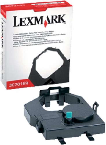 Ruban Lexmark 3070169 pour 2300 nylon noir