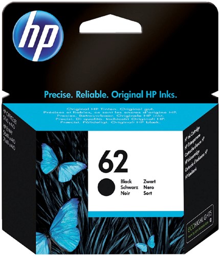 Cartouche d’encre HP C2P04AE 62 noir