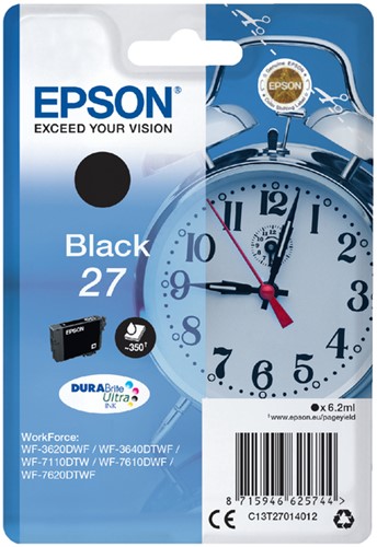 Cartouche d’encre Epson 27 T2701 noir