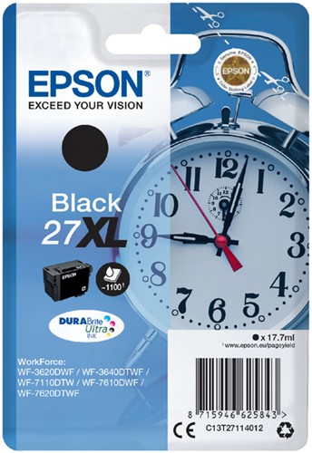 Cartouche d’encre Epson 27XL T2711 noir