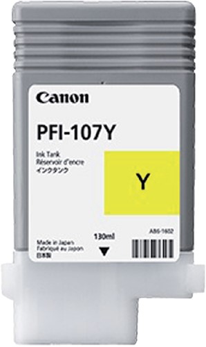 Cartouche d’encre Canon PFI-107 jaune