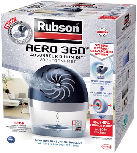 Absorbeur d'humidité Rubson Aero 360 complet