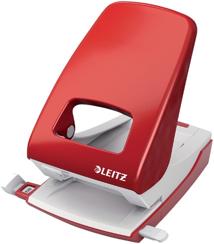 Perforateur Leitz NeXXt Archive métal 40 feuilles rouge