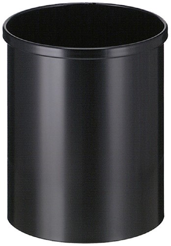 Corbeille à papier Vepa Bins ronde Ø25,5cm 15L noir