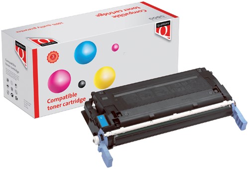 Tonercartridge Quantore Alternatief Tbv Hp C9721A 641A Blauw