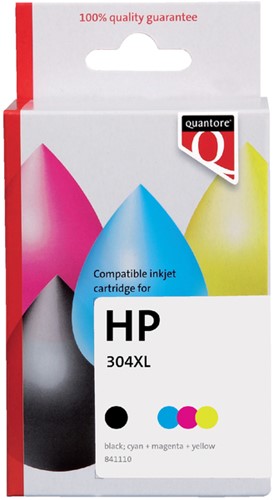 Cartouche d'encre Quantore alternative pour HP 304XL noir + couleur HC