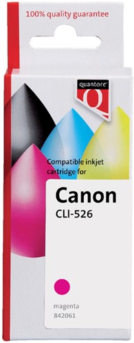 Cartouche d’encre Quantore alternative pour Canon CLI-526 rouge