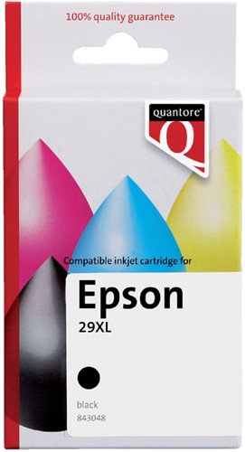 Cartouche d'encre Quantore alternative pour Epson 29XL T299140 noir