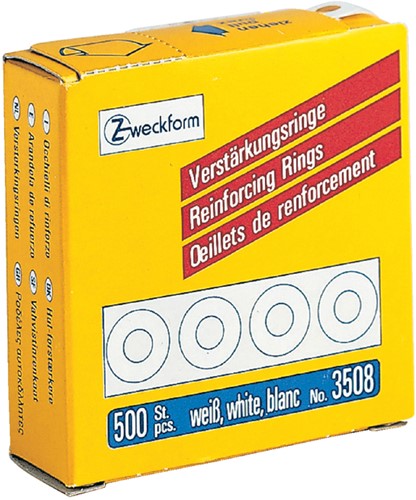 Versterkingsringen Avery Zweckform 3508 13Mm 500stuks wit