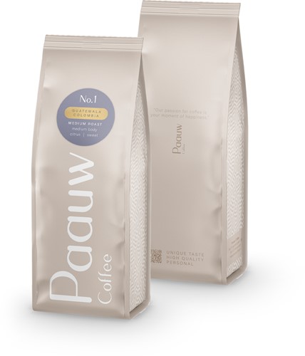 Paauw Coffee koffiebonen No.1 Guatemala – Colombia 750gr.